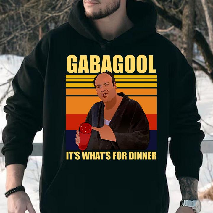 Tony Soprano Gabagool it’s what for dinner vintage t-shirt hoodie