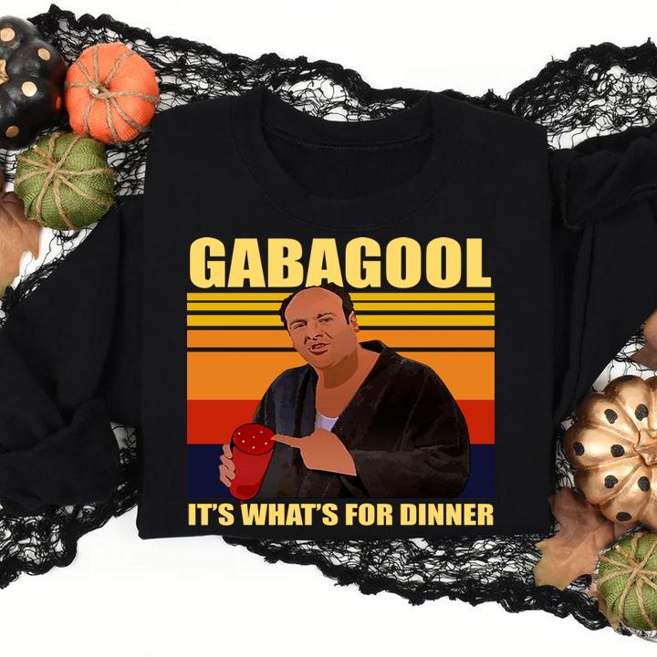 Tony Soprano Gabagool it’s what for dinner vintage t-shirt sweatshirt
