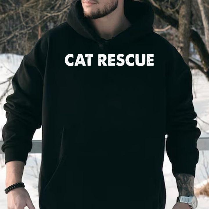 Cat Man Chris Cat Rescue t-shirt hoodie
