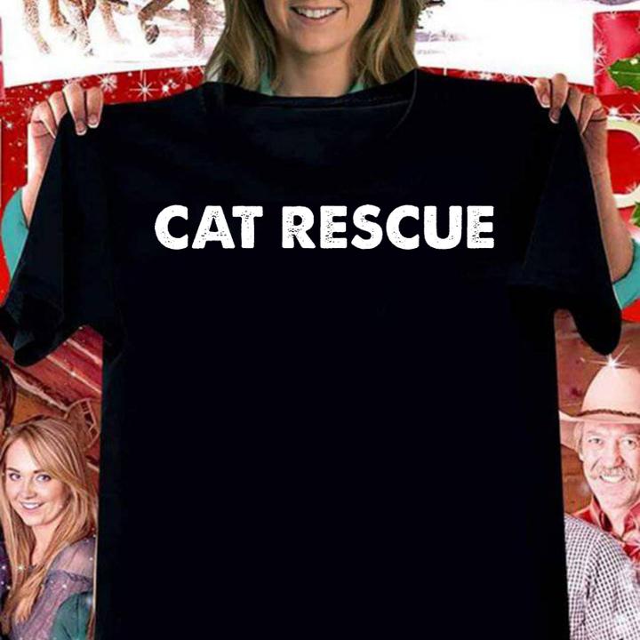 Cat Man Chris Cat Rescue t-shirt woman shirt