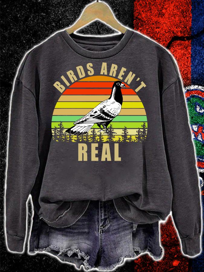 Birds aren’t Real vintage sunset t-shirt sweatshirt