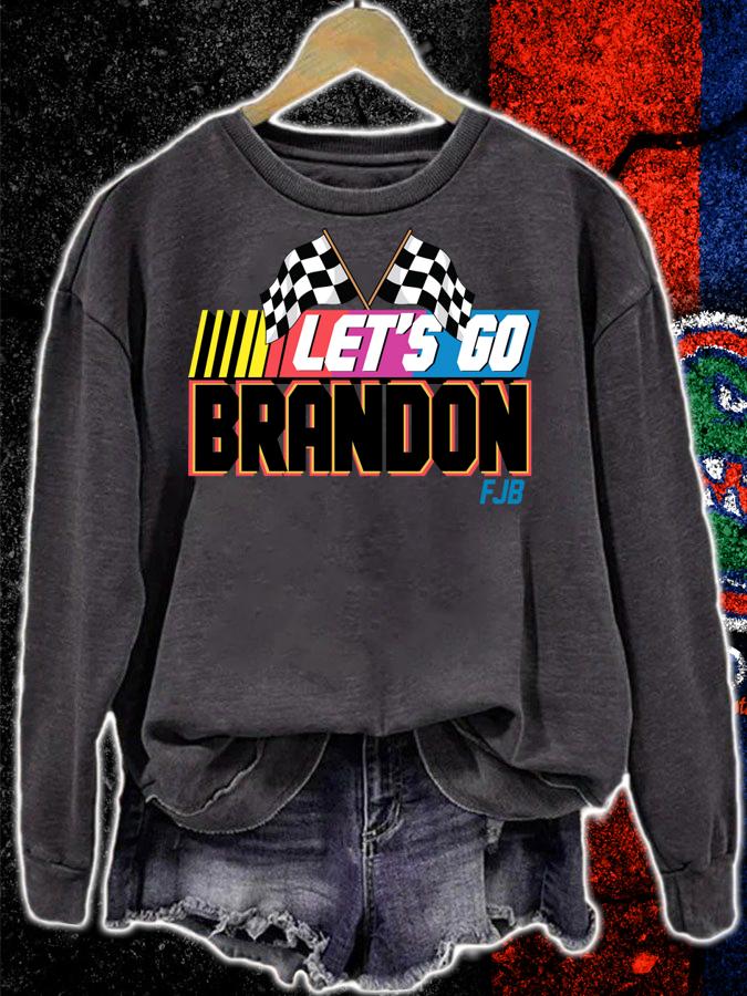 FJB Let's Go Brandon Chant t-shirt sweatshirt