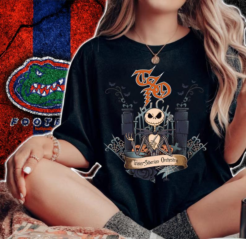 Jack Skellington Trans-siberian Orchestra t-shirt woman shirt