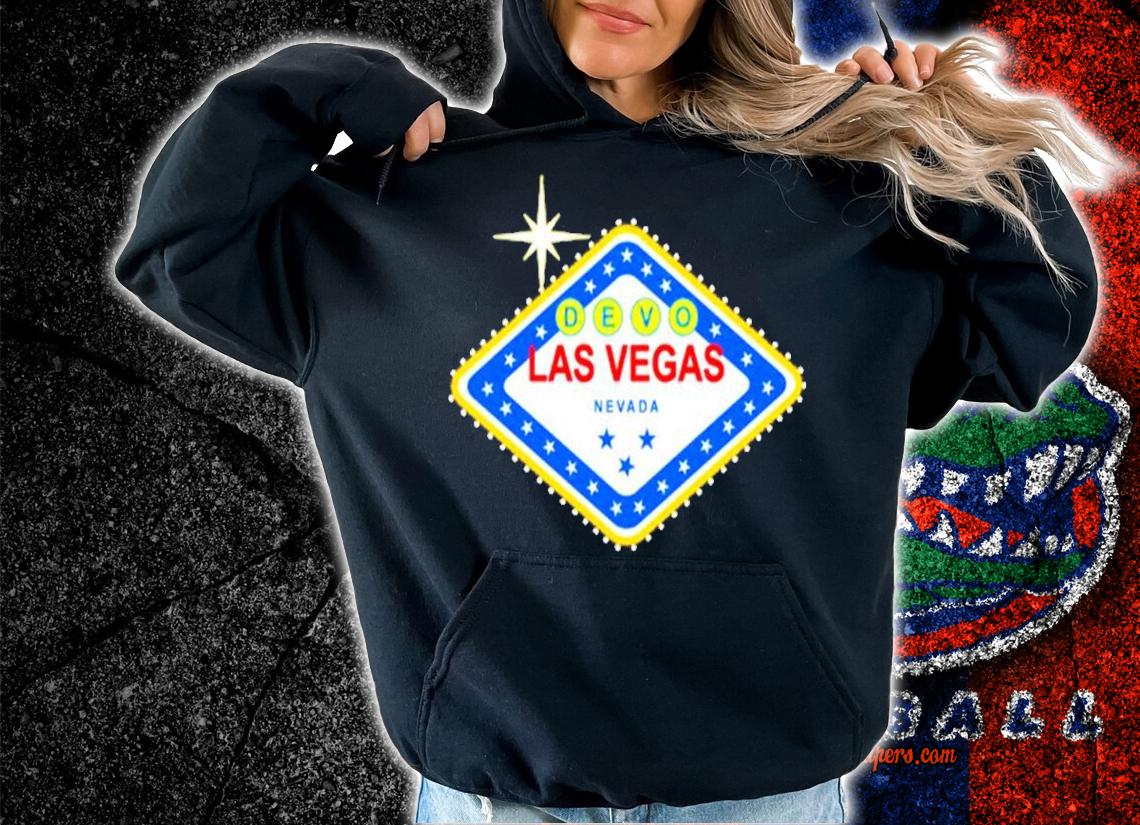 Devo Las Vegas Nevada Logo t-shirt hoodie