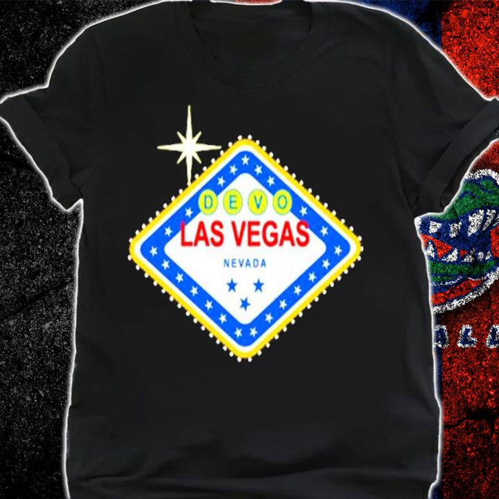 Devo Las Vegas Nevada Logo t-shirt shirt