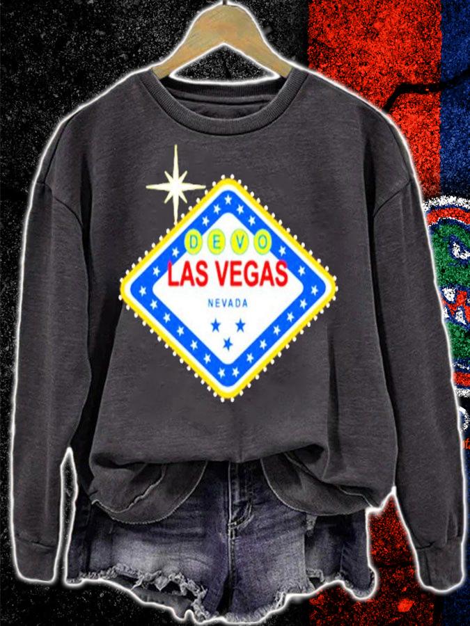 Devo Las Vegas Nevada Logo t-shirt sweatshirt