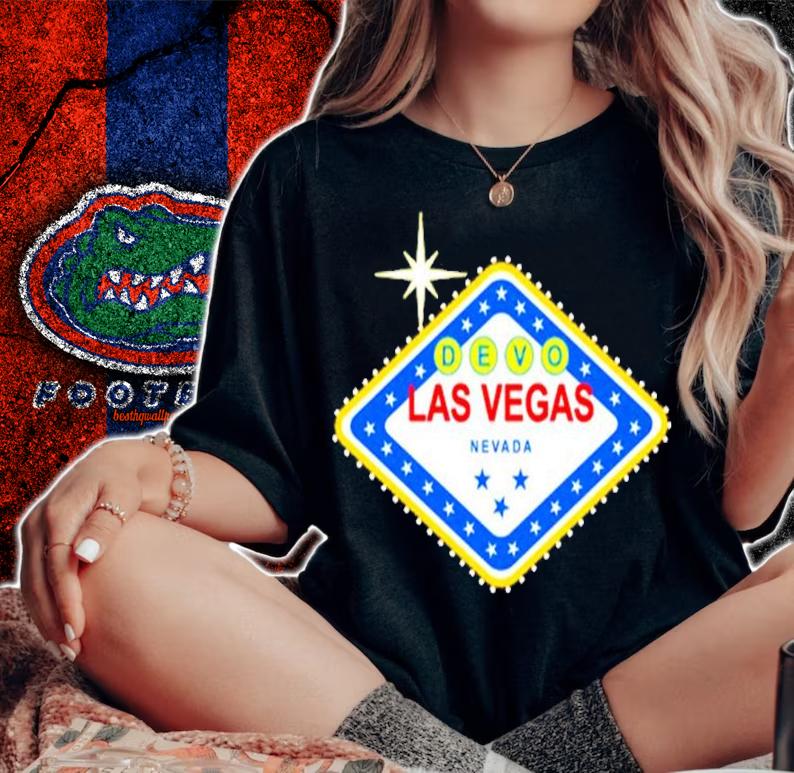 Devo Las Vegas Nevada Logo t-shirt woman shirt