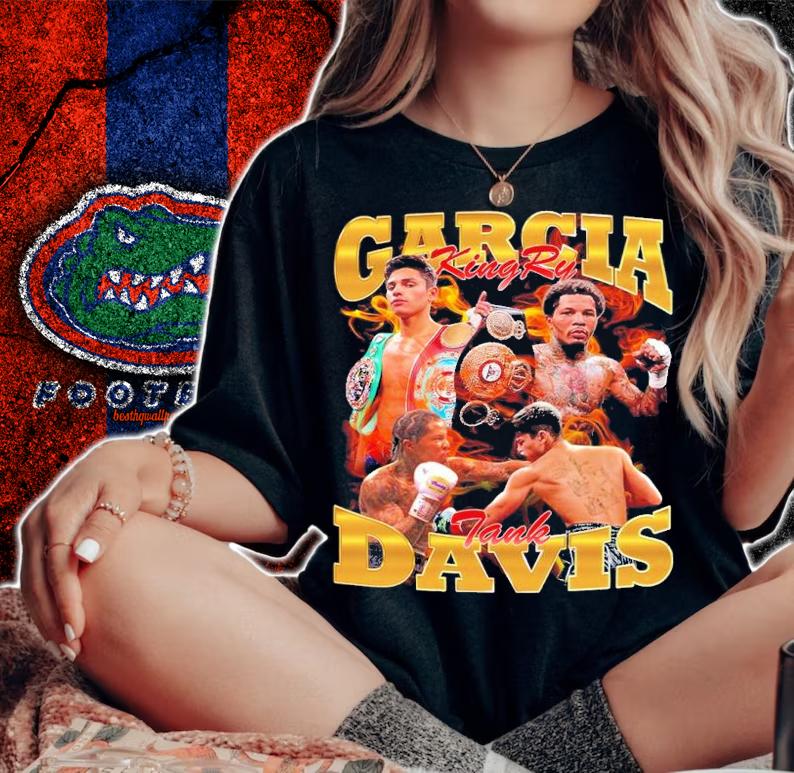 Ez Raw Boxing Garcia King Ry Tank Davis t-shirt woman shirt