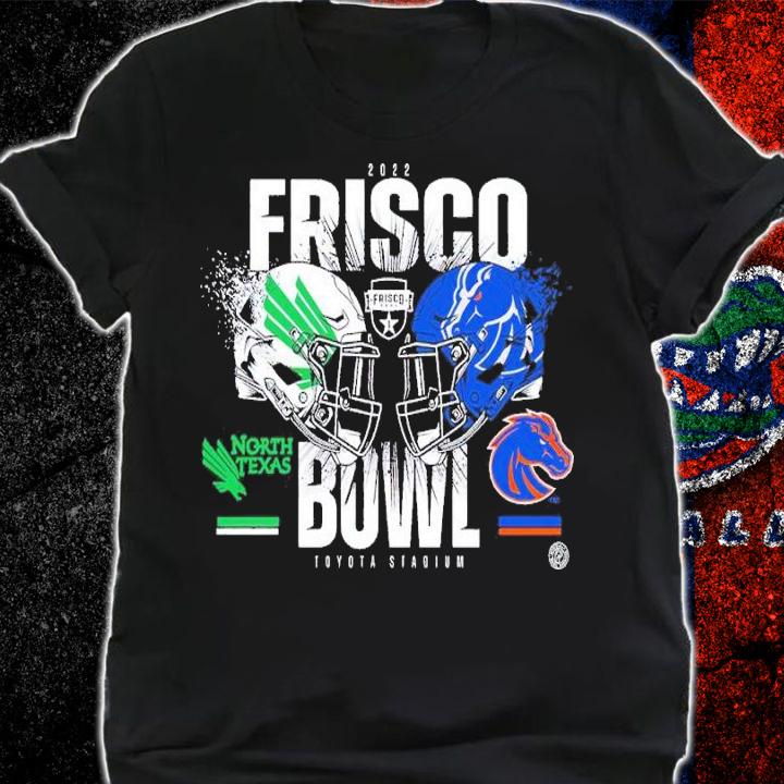 2022 Frisco Bowl North Texas Mean Green and Boise State Broncos shirt t-shirt shirt