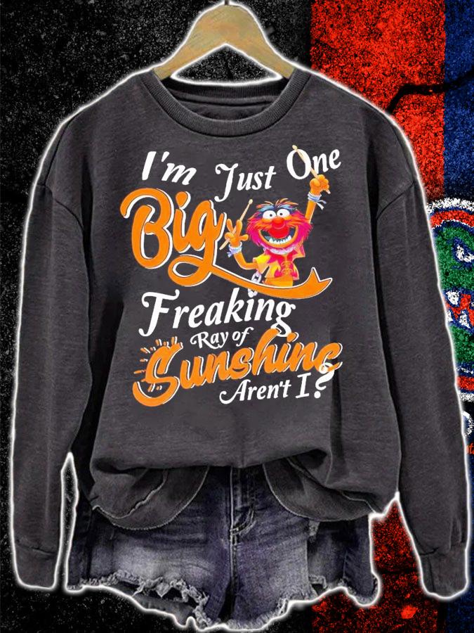 Animal Muppet i'm just one big freaking ray of sunshine aren't i shirt t-shirt sweatshirt