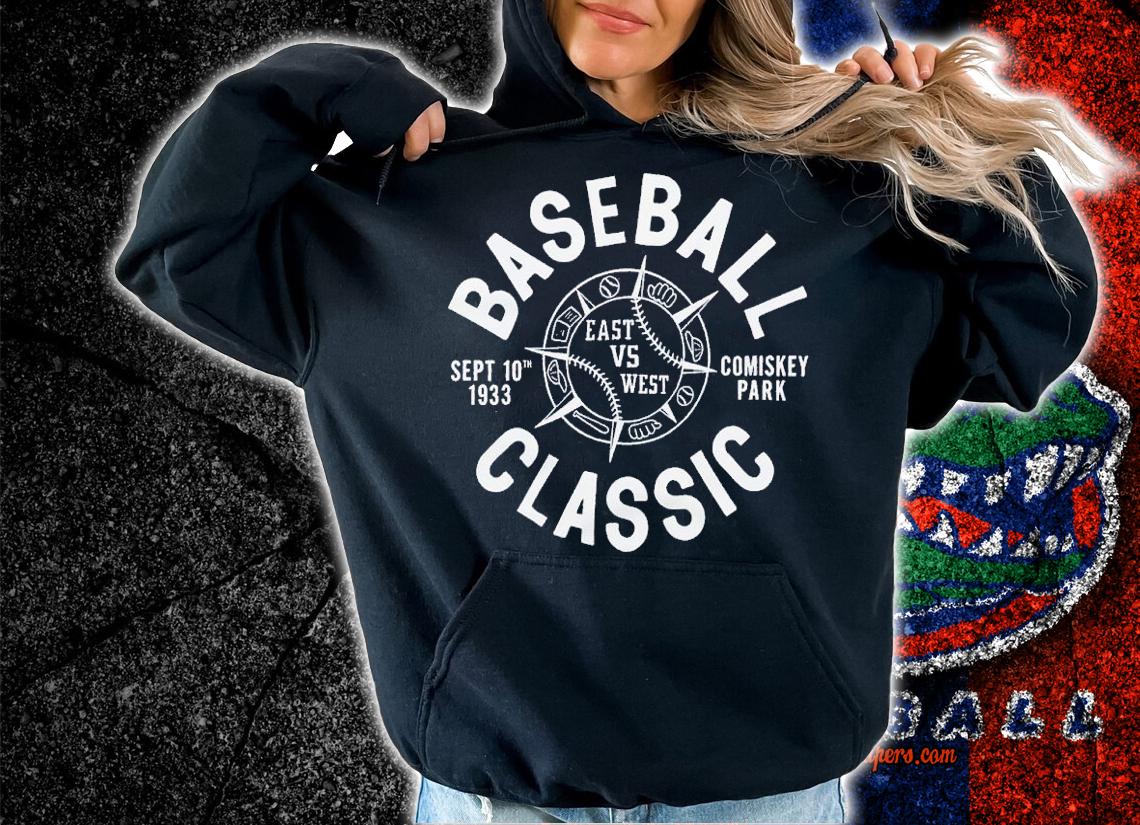 Baseball classic east vs west shirt t-shirt hoodie