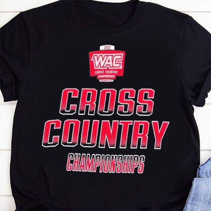 2022 WAC Cross Country Championships shirt t-shirt shirt