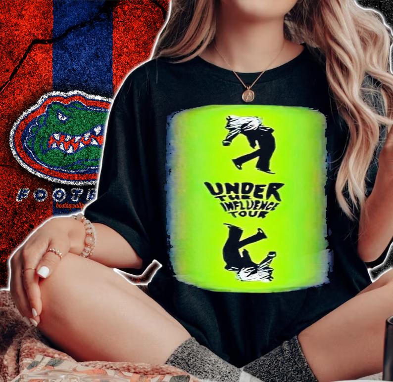 Chris Brown Under The Influence European Tour t-shirt woman shirt