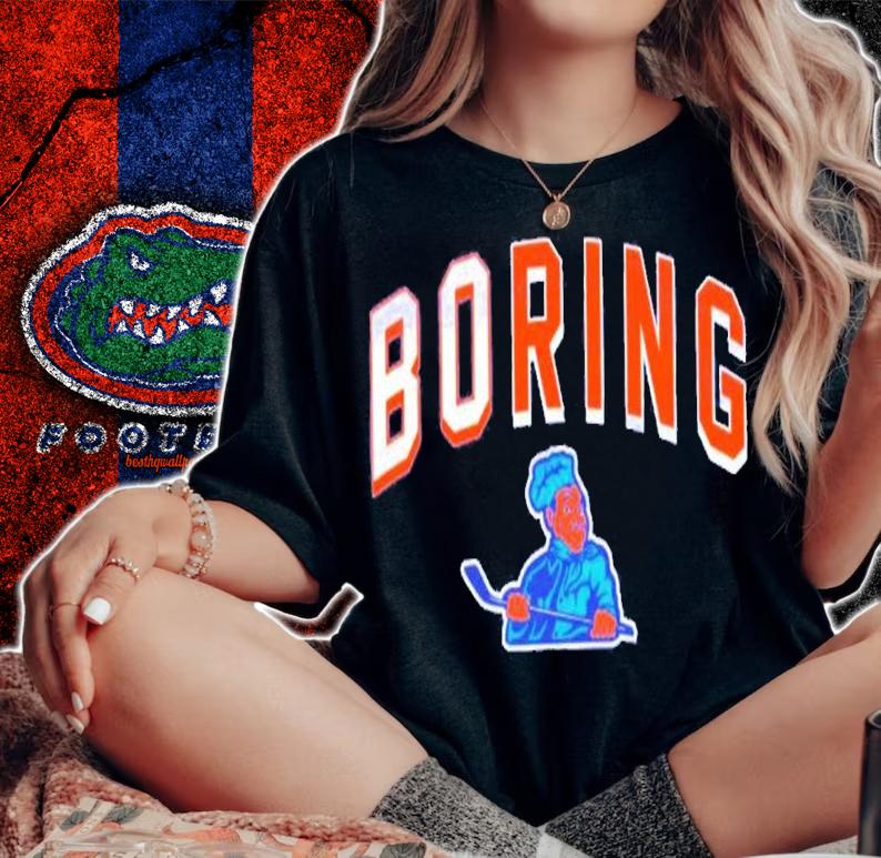Frankie Borrelli Boring Hockey Shirt t-shirt woman shirt