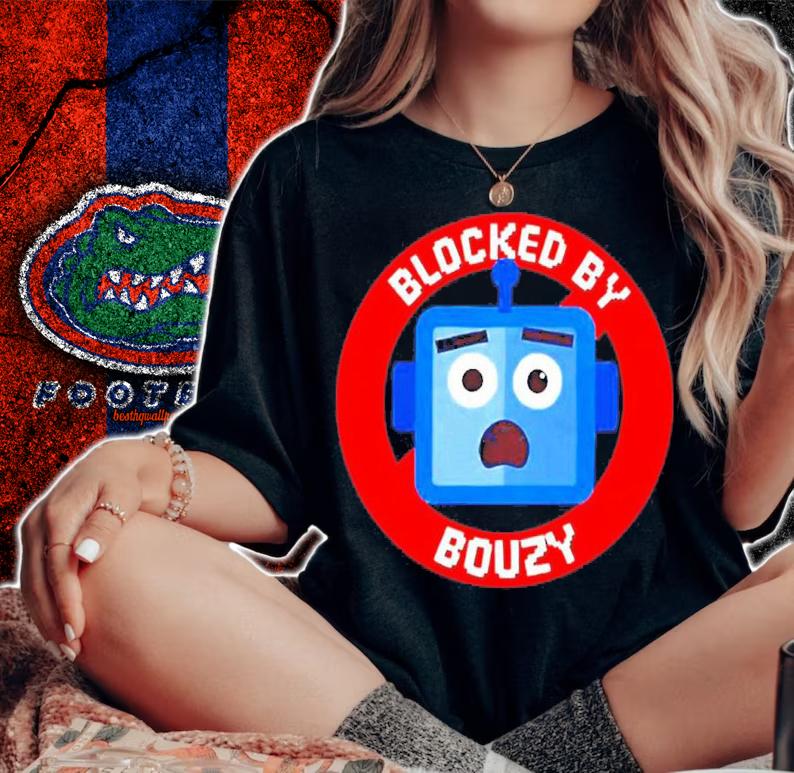 Funny blocked By Bouzy Andy Signore Shirt t-shirt woman shirt