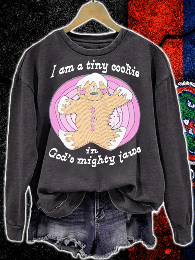 I'm a tiny cookie in God's mighty jaws shirt t-shirt sweatshirt