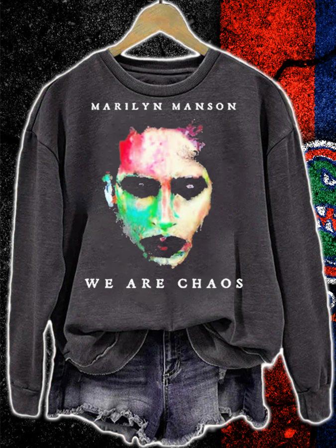 Marilyn Manson We Are Chaos Album Shirt t-shirt sweatshirt