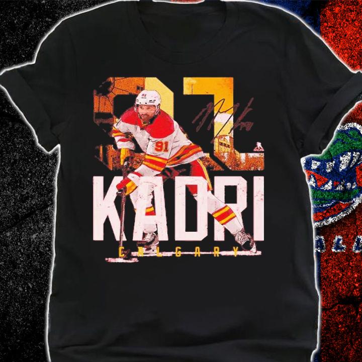 Nazem Kadri Calgary Landmark Hockey Shirt t-shirt