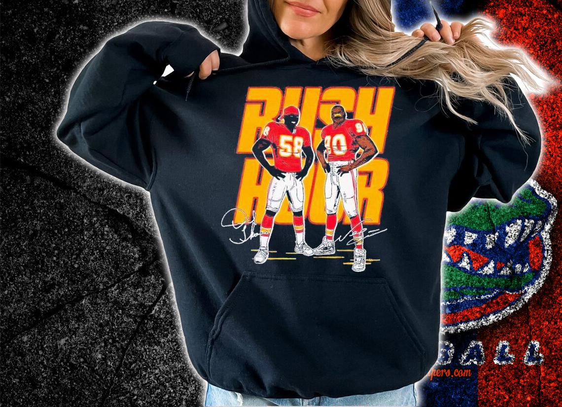 Neil Smith and Derrick Thomas Rush Hour shirt t-shirt