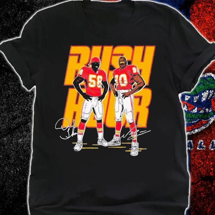 Neil Smith and Derrick Thomas Rush Hour shirt t-shirt