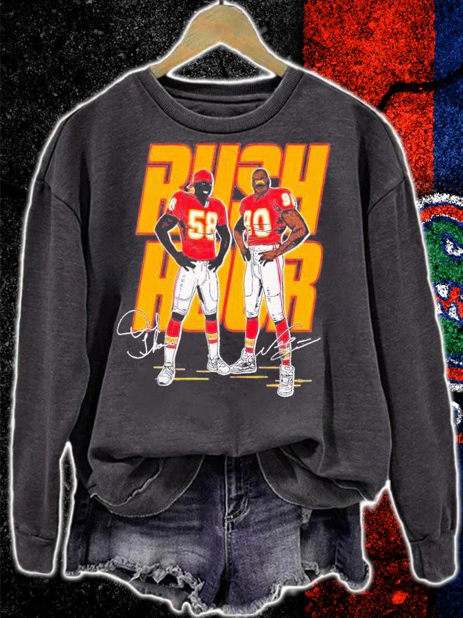 Neil Smith and Derrick Thomas Rush Hour shirt t-shirt