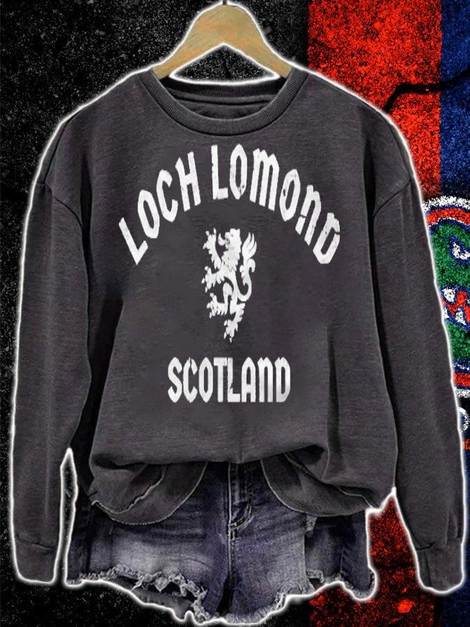 Loch Lomond Scotland Scottish Lion Rampant T-shirt sweatshirt