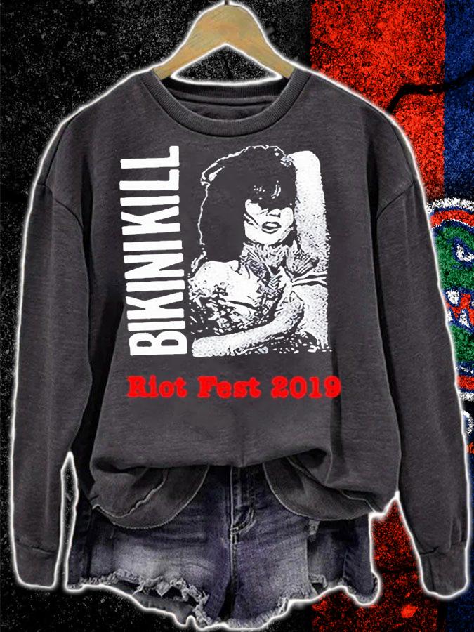 Bikini Kill Riot Fest 2019 T-shirt