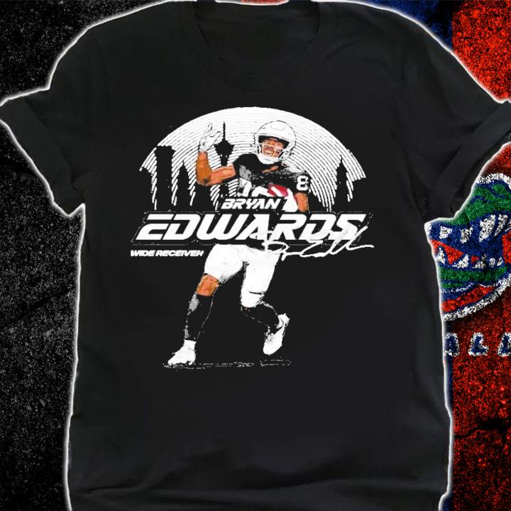 Bryan Edwards Las Vegas Football signature shirt