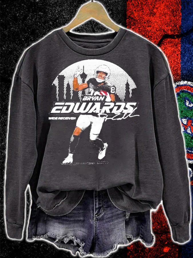 Bryan Edwards Las Vegas Football signature shirt
