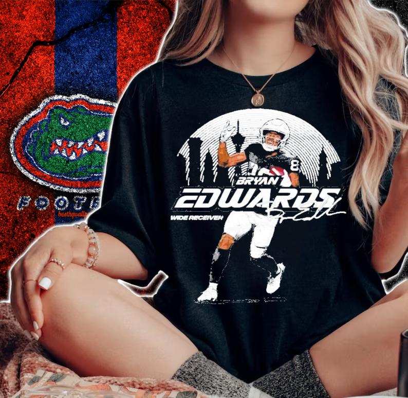 Bryan Edwards Las Vegas Football signature shirt