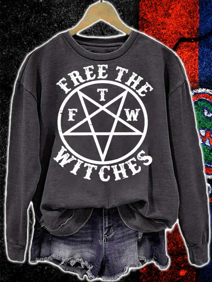 Free the F T M witches shirt sweatshirt