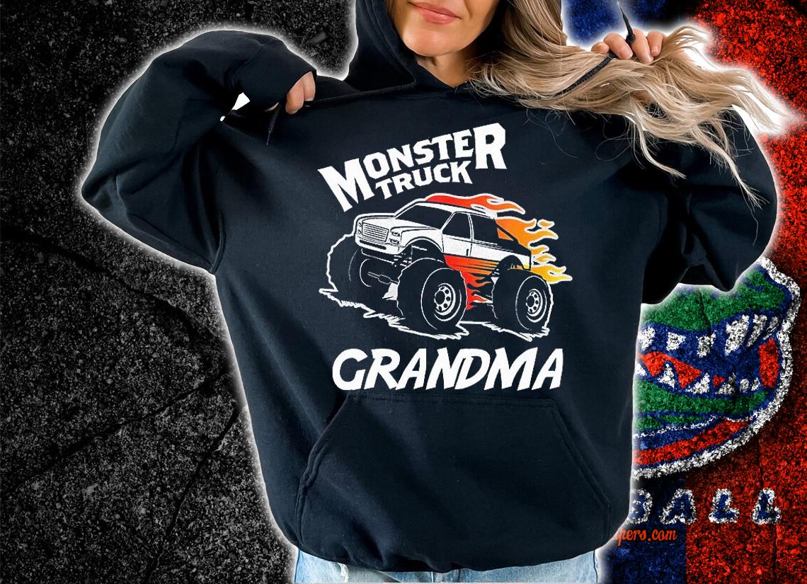 Monster Truck Grandma Big Truck Lover T-Shirt
