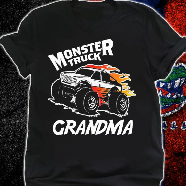 Monster Truck Grandma Big Truck Lover T-Shirt