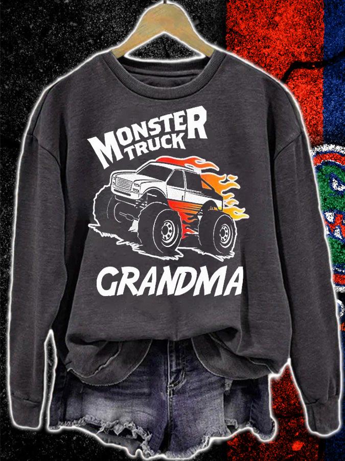 Monster Truck Grandma Big Truck Lover T-Shirt