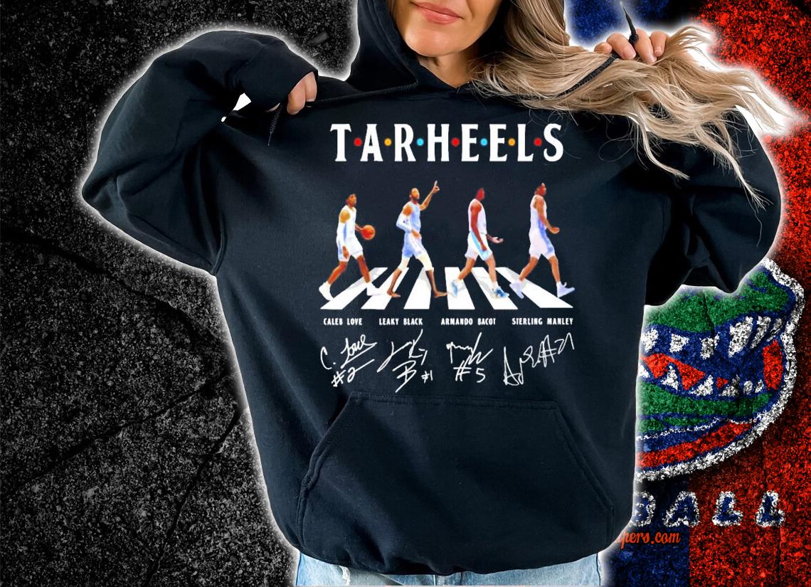 Tar Tarheels teams Abbey Road signature shirt
