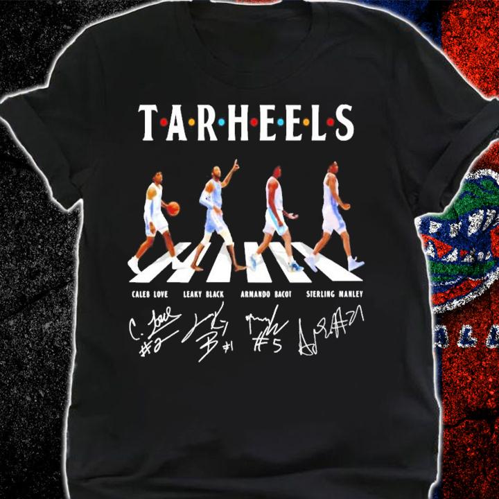 Tar Tarheels teams Abbey Road signature shirt