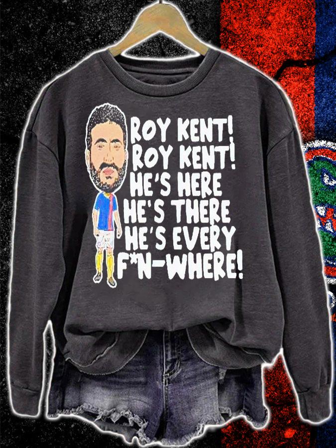 Ted Lasso Roy Kent Roy Kent He's here He's there He's every fun-where T-shirt