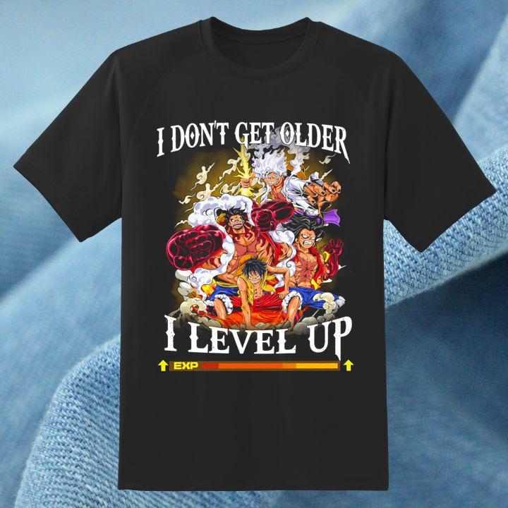 Level Up in Style with Luffy Gears One Piece T-Shirt - Shop Now