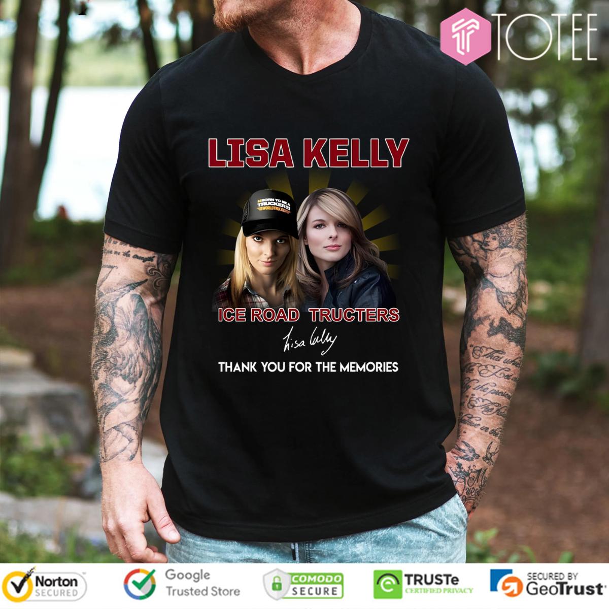 Lisa Kelly Ice Road Truckers Signature T-Shirt