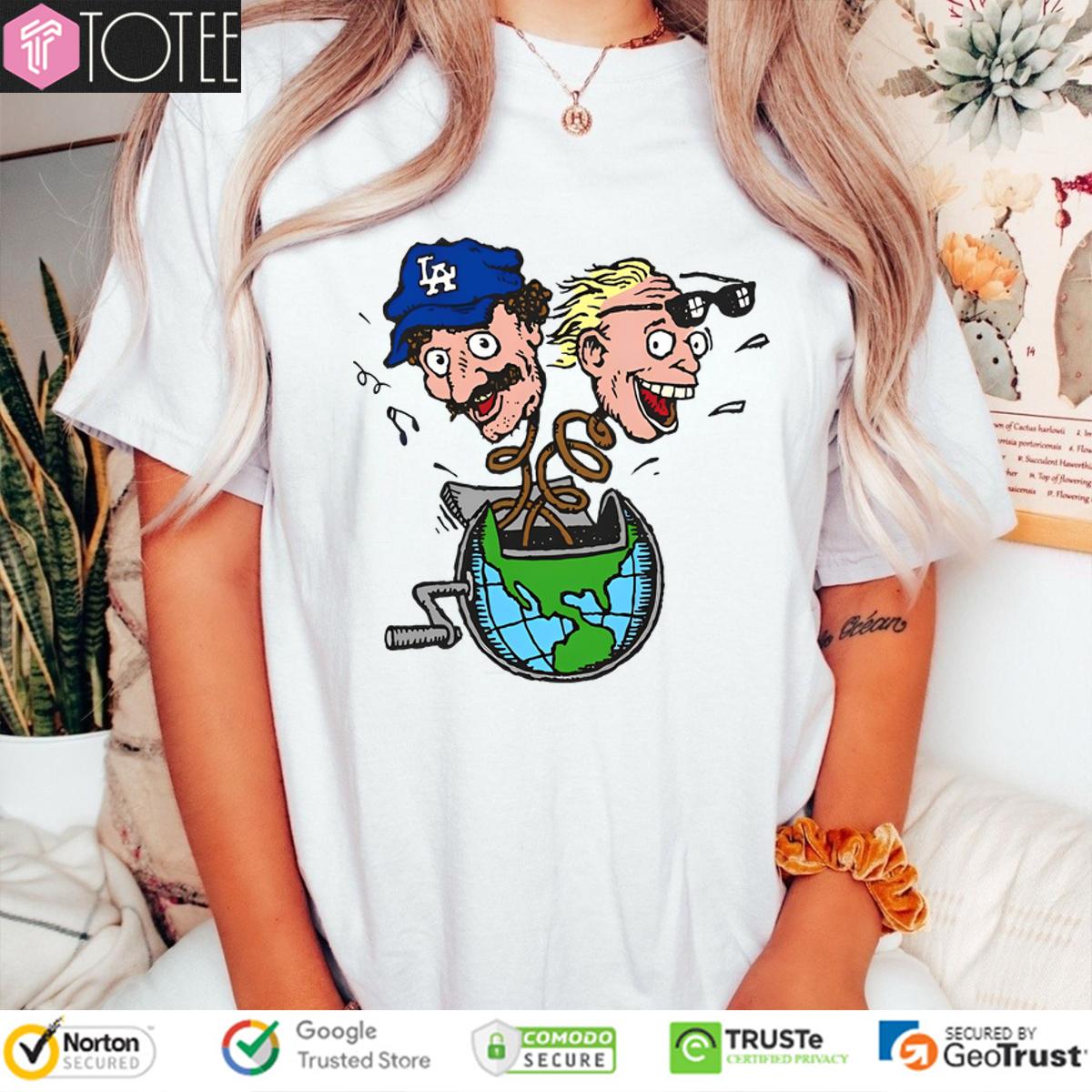 The Earth Bob And Tom T-Shirt