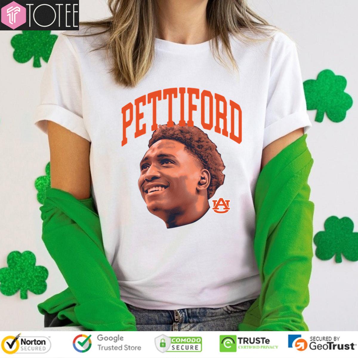 Tahaad Pettiford Auburn Tigers Big Face Shirt