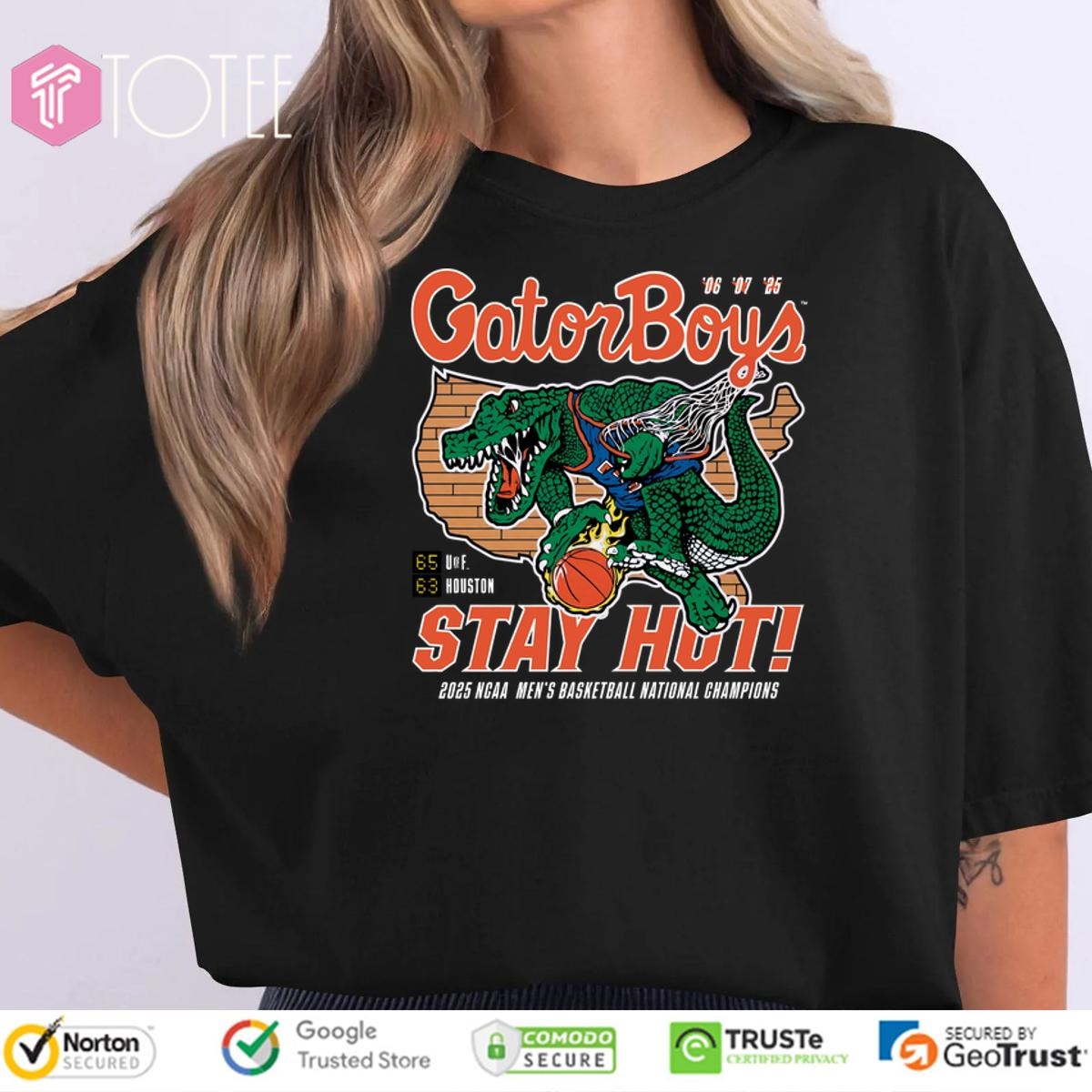 Florida Gators Gator Boys Stay Hot Champions T-shirt