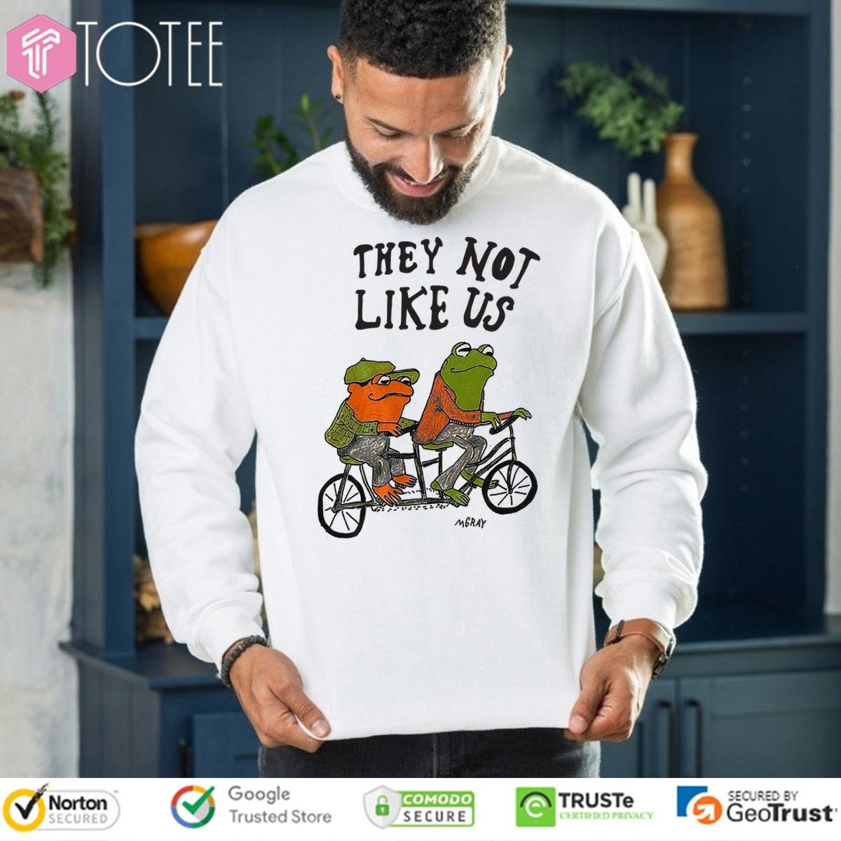 They Not Like Us Frog sweatshirt