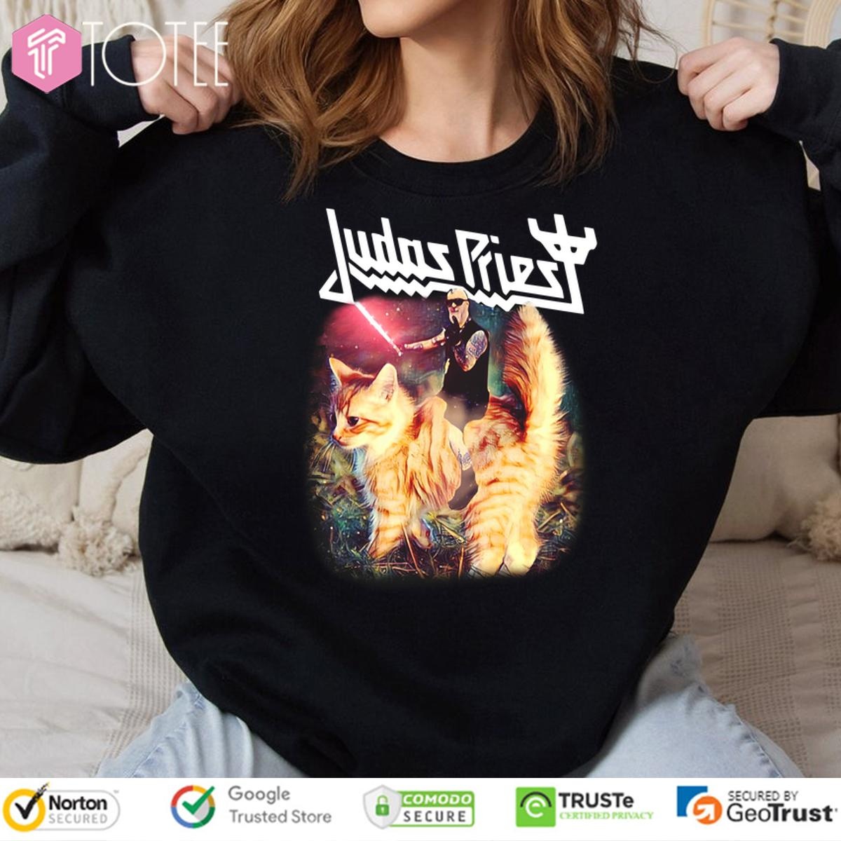 Star Wars Judas Priest Riding Cat Sweatshirt