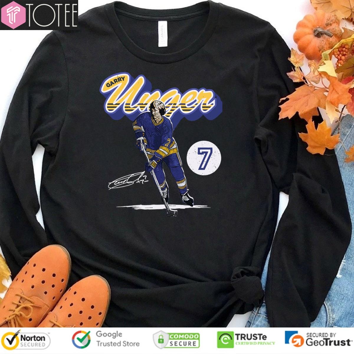 St. Louis Blues Garry Unger Signature Sweatshirt